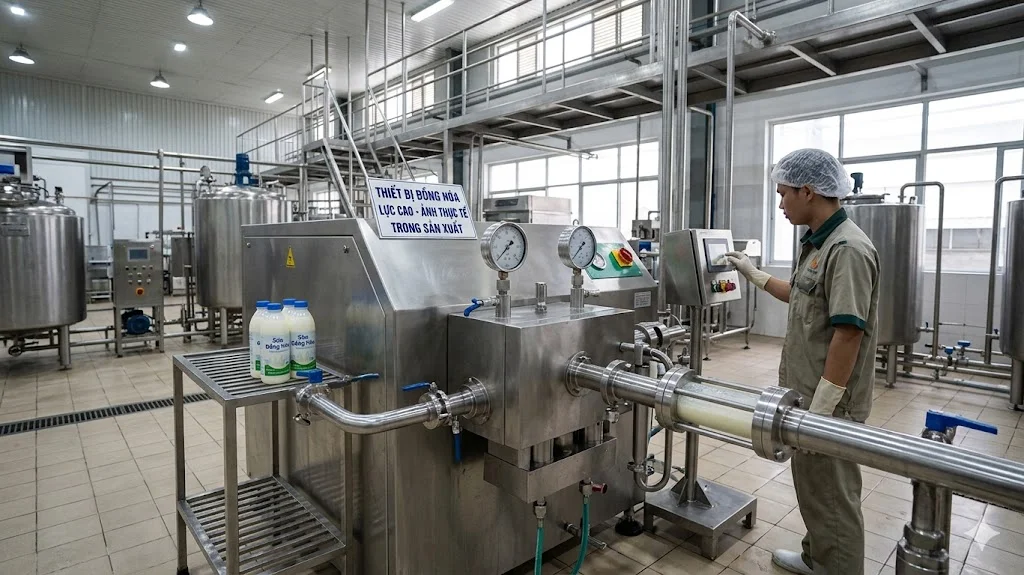 Cách chọn thiết bị đồng hóa áp lực đúng kỹ thuật