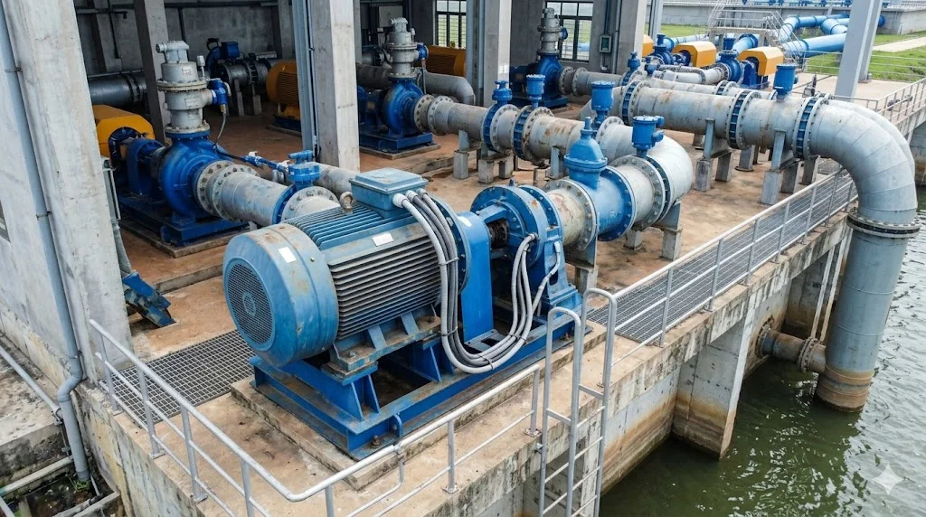 Cấu tạo và nguyên lý hoạt động của trạm bơm thô