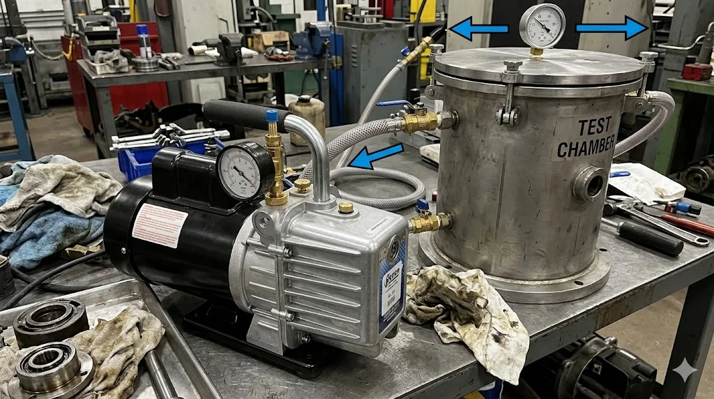 Khái niệm vacuum pump và các yếu tố ảnh hưởng