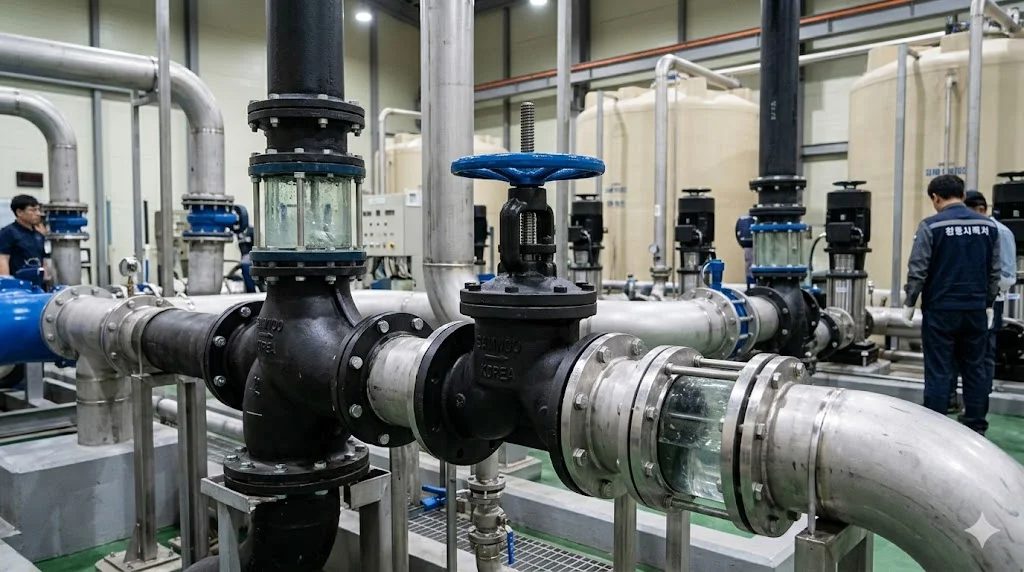 Các thông số kỹ thuật quan trọng của van cổng gang Hàn 