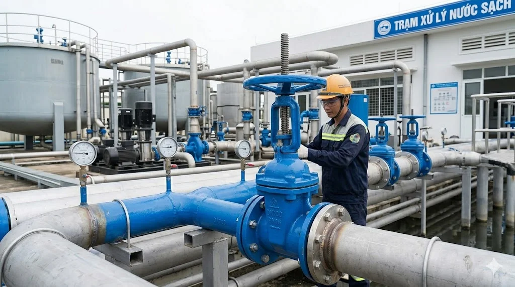 Ứng dụng của van cổng ty DN100