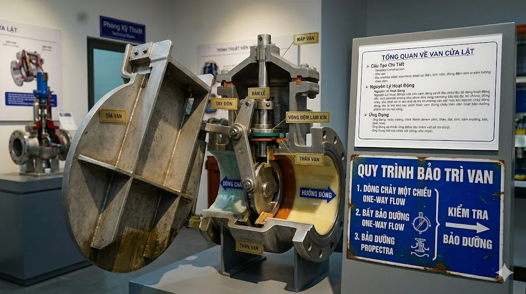 Ứng dụng thực tế của van cửa 