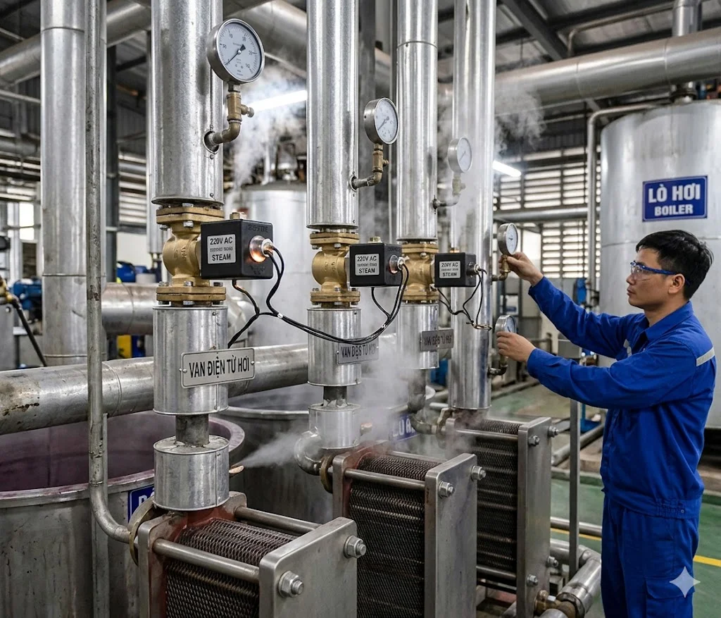 Cách chọn van điện từ đúng kỹ thuật