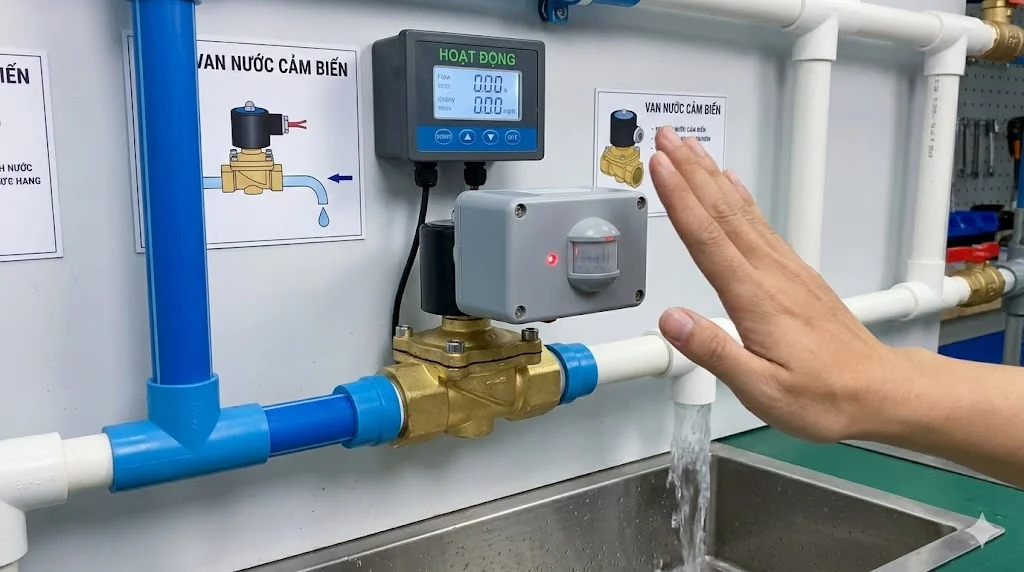 Khái niệm van cảm biến trong thực tế