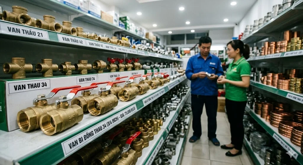 Khái niệm van thau 3 4 và đặc điểm nổi bật