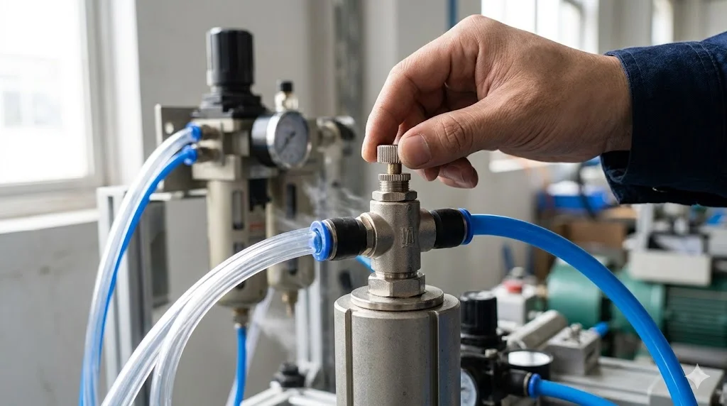 Van tiết lưu điều chỉnh khí là gì