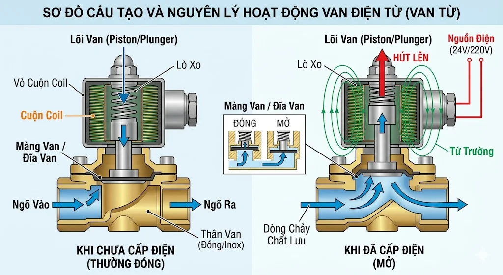 Khái niệm van và đặc điểm nổi bật