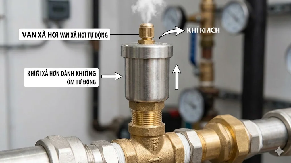 Van xả tự động là gì