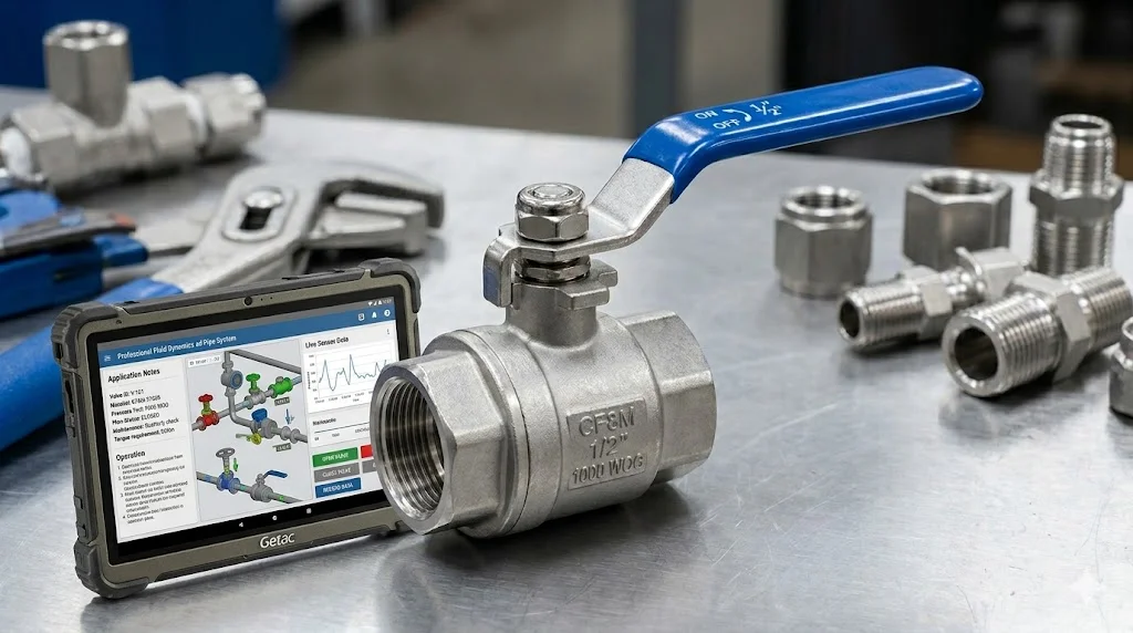 Cấu tạo của vanne 1 2