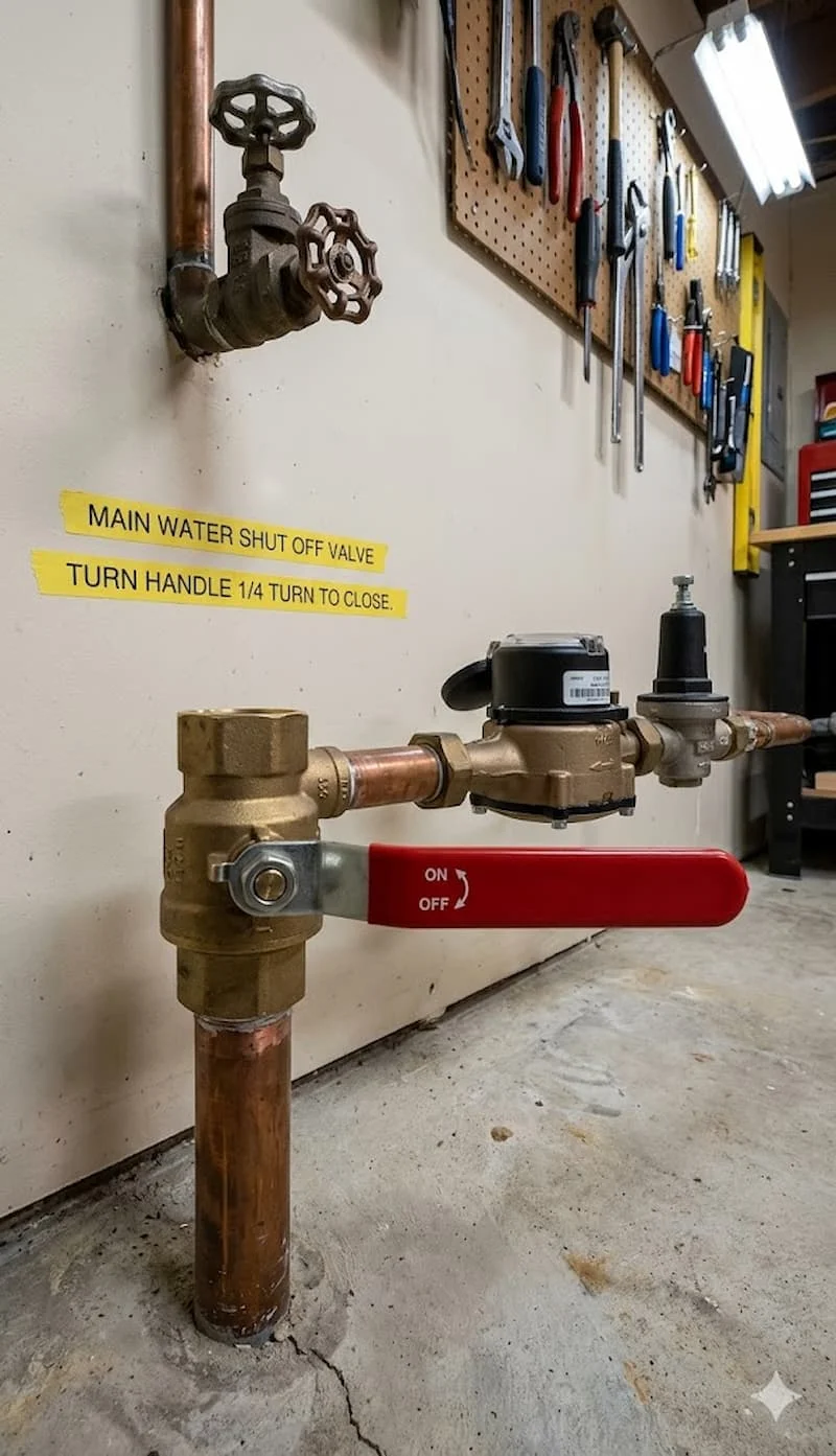 Các loại water shut off valve types phổ biến