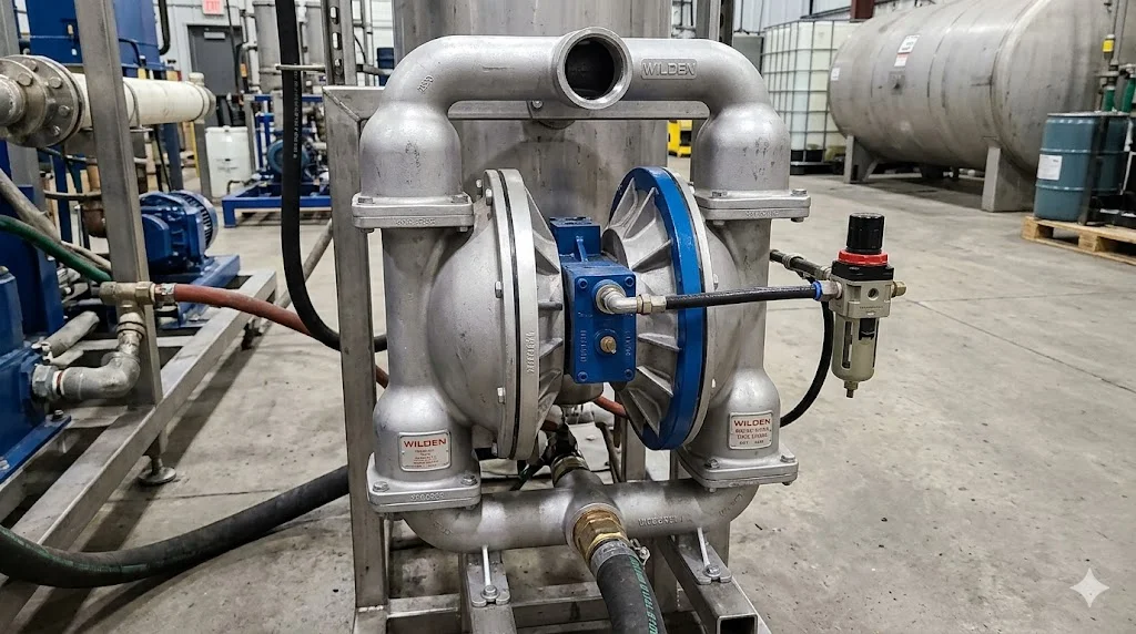 Khái niệm Wilden 3inch diaphragm pump trong thực tế