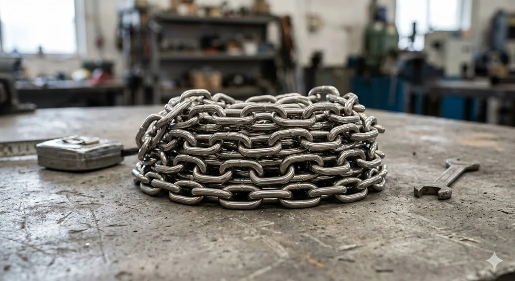 Xích inox 304 Φ 4 là gì