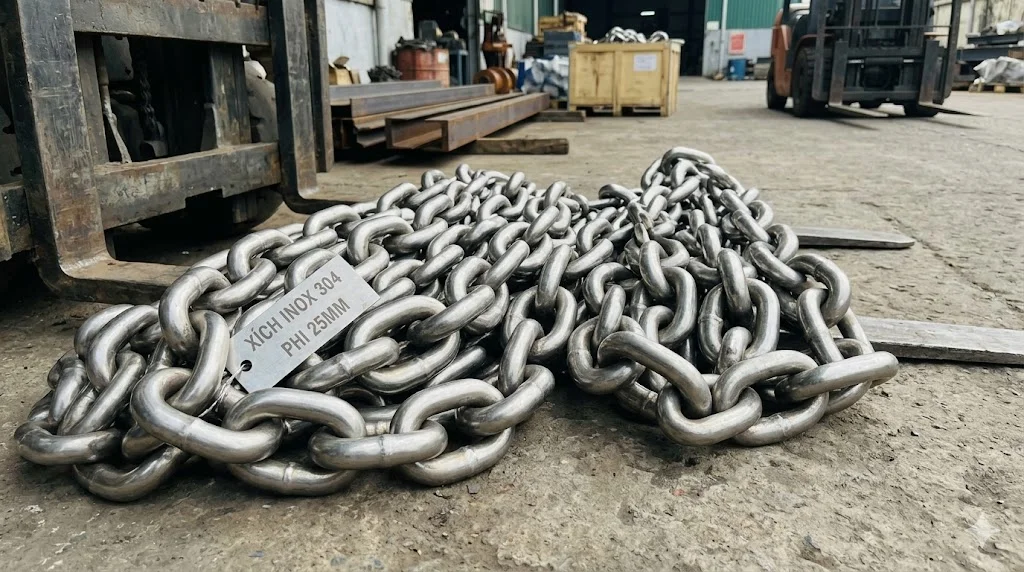 Xích inox Φ lớn 25 là gì