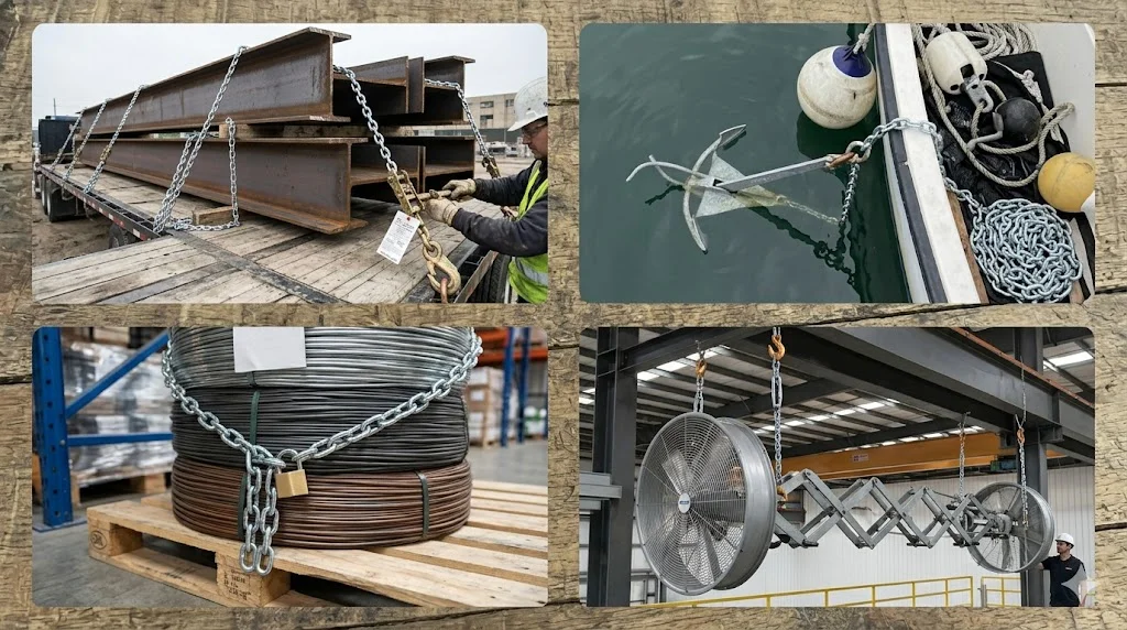 Ứng dụng của cuộn xích mạ 400 m