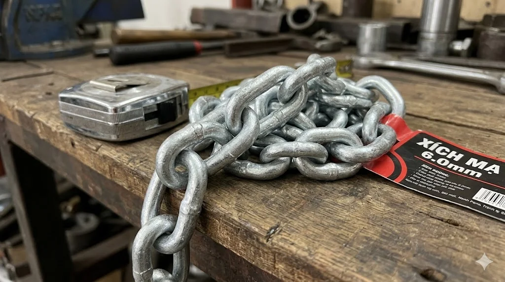 Khái niệm xích mạ 6mm