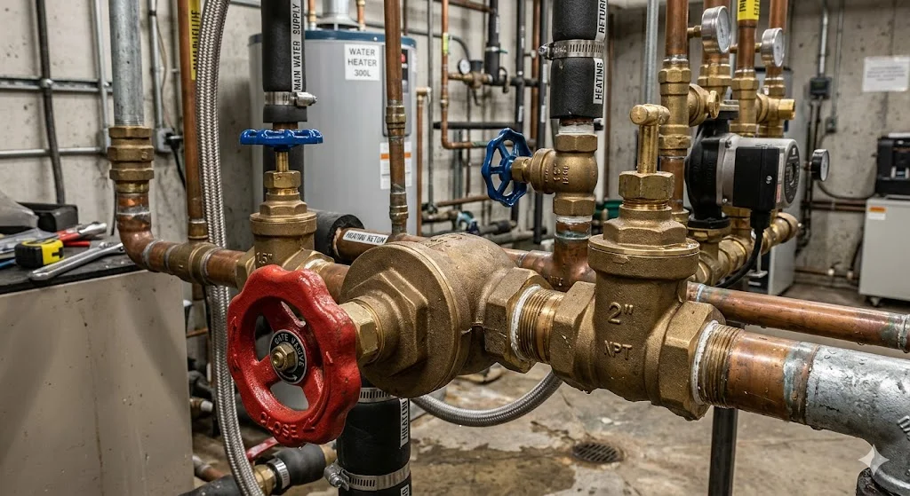 Brass gate valve là gì và đặc điểm nổi bật