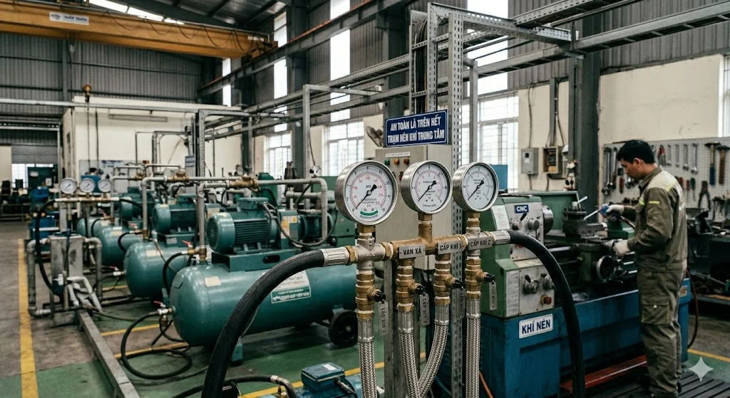 Đồng hồ áp suất khí và ứng dụng thực tế