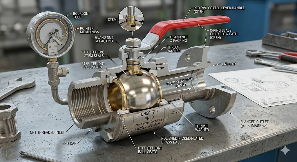 Các loại Nickel Balls Valve phổ biến