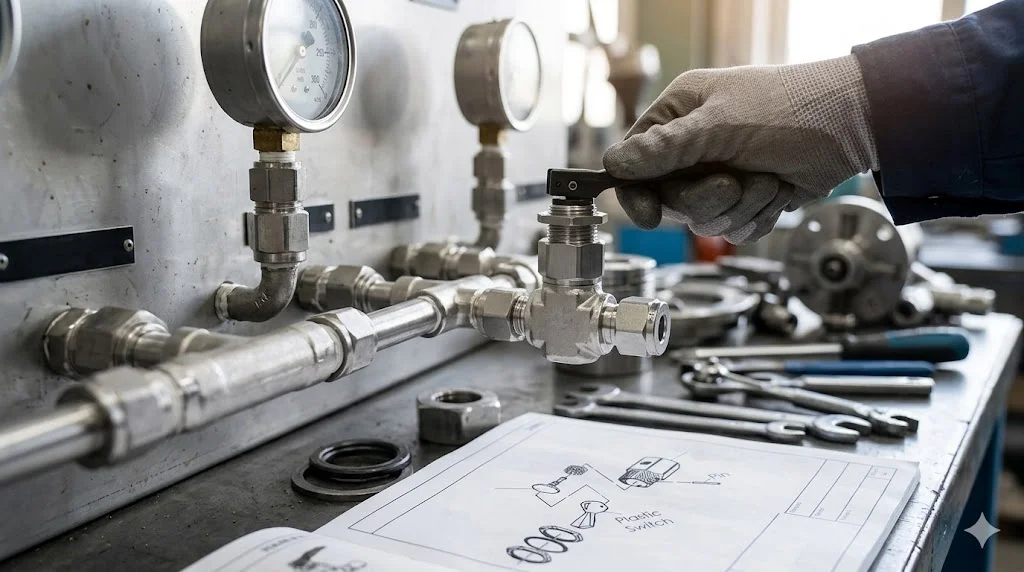 Khái niệm toggle valve và đặc điểm nổi bật