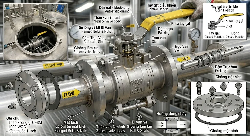 Cách chọn nhà cung cấp Valve 1000WOG uy tín