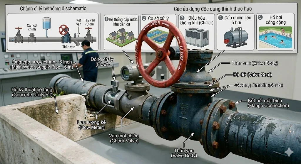 Thông số kỹ thuật valve water 