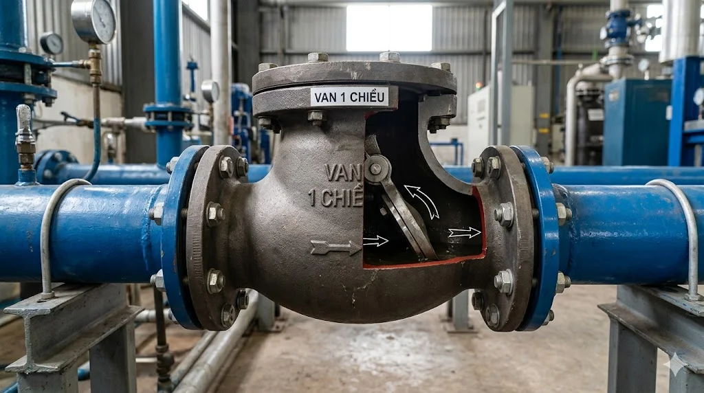 Giới thiệu và đặc điểm nổi bật của van một chiều