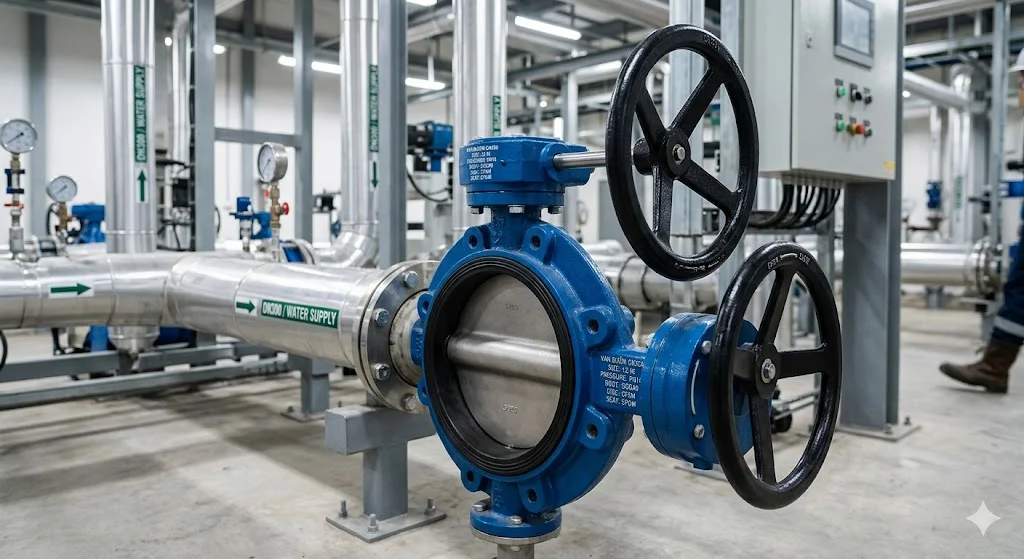 Van bướm DN 300là gì và đặc điểm nổi bật