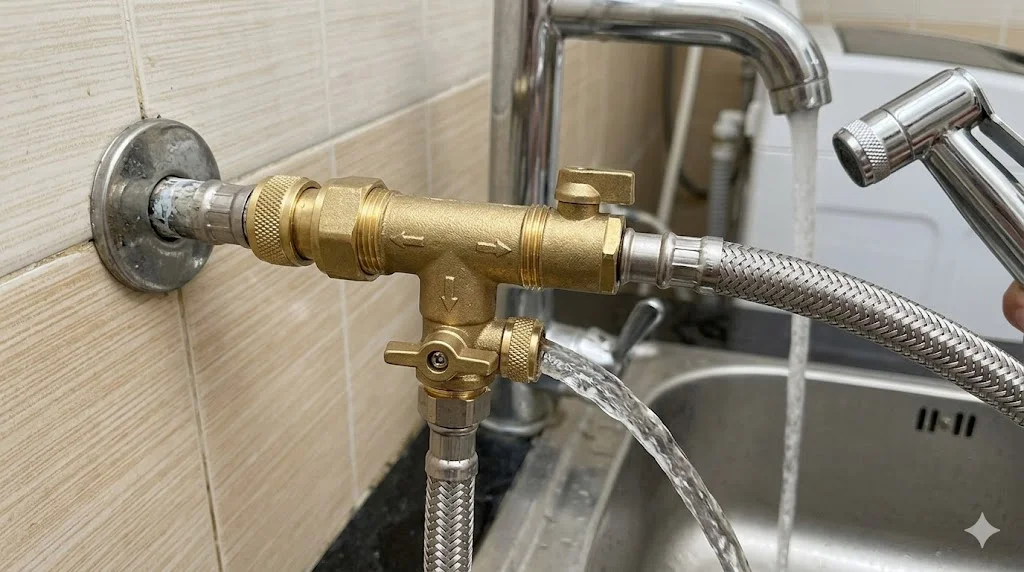 Khái niệm van chia nước 3 đường và đặc điểm nổi bật