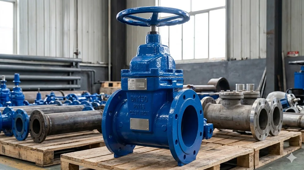 Khái niệm van cổng D150 trong thực tế