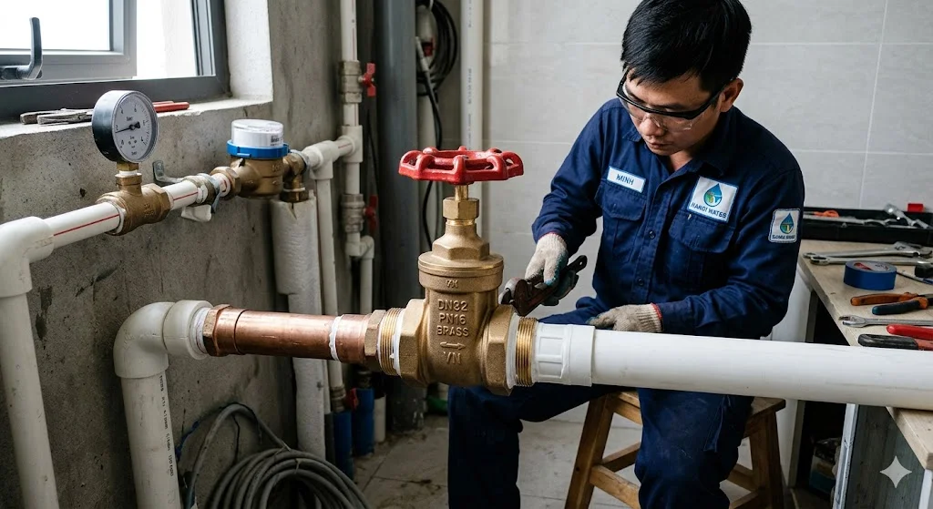 Khái niệm van cổng DN 32 và đặc điểm nổi bật