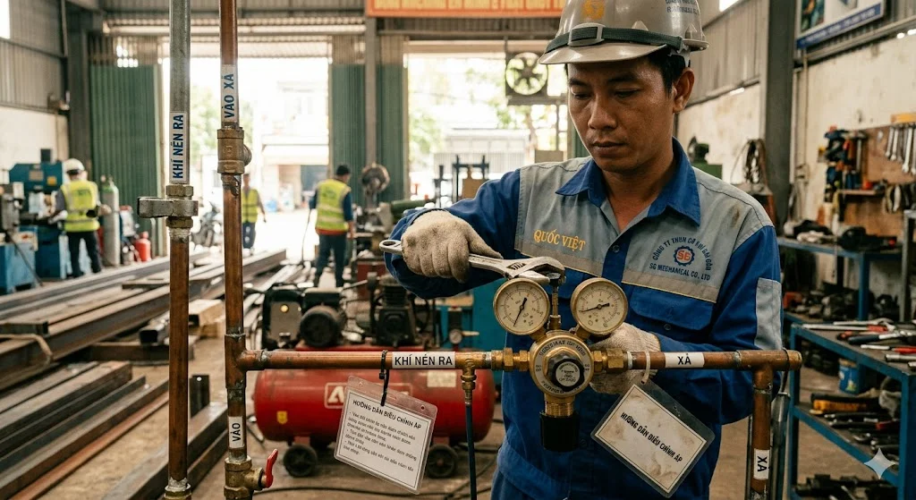Thông số kỹ thuật van nước điều chỉnh áp