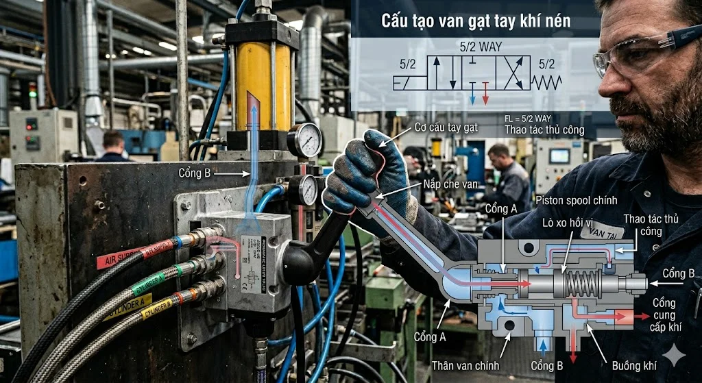 Van khí nén và ứng dụng thực tế