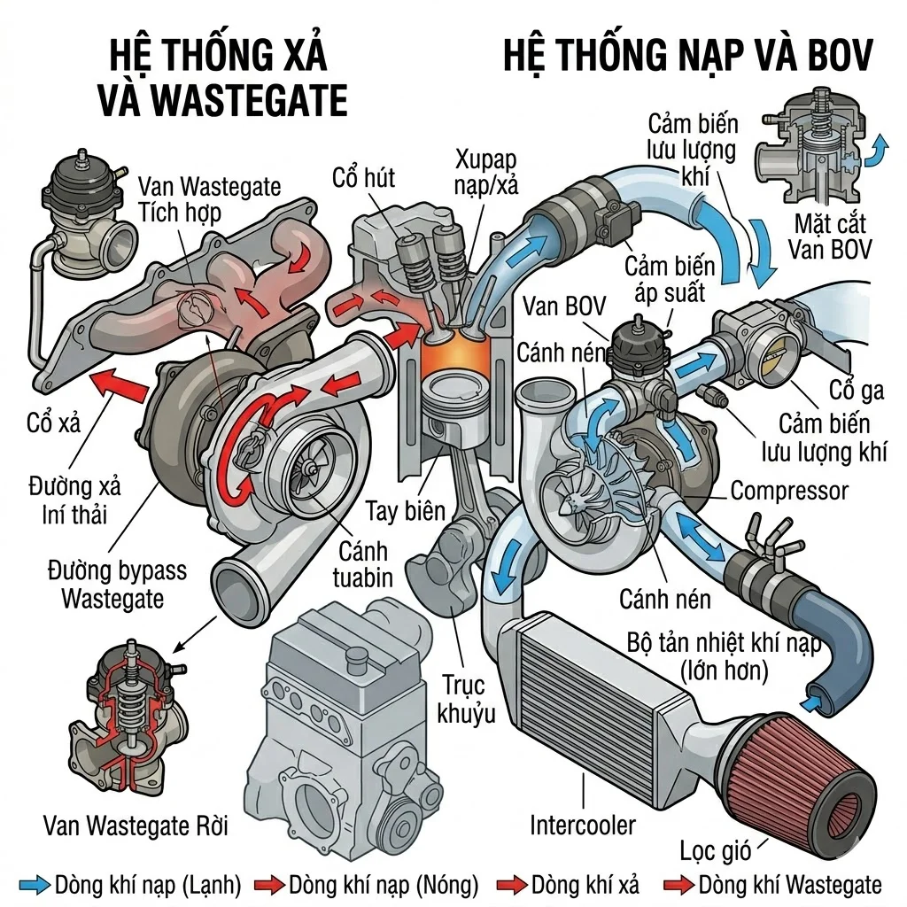 Lợi ích khi sử dụng van xả áp Turbo
