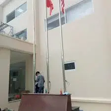 Cột Cờ Inox ngoài trời 2