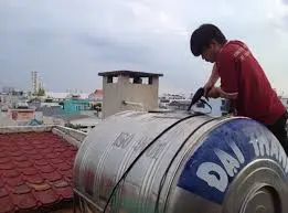 dụng cụ vệ sinh bồn nước inox