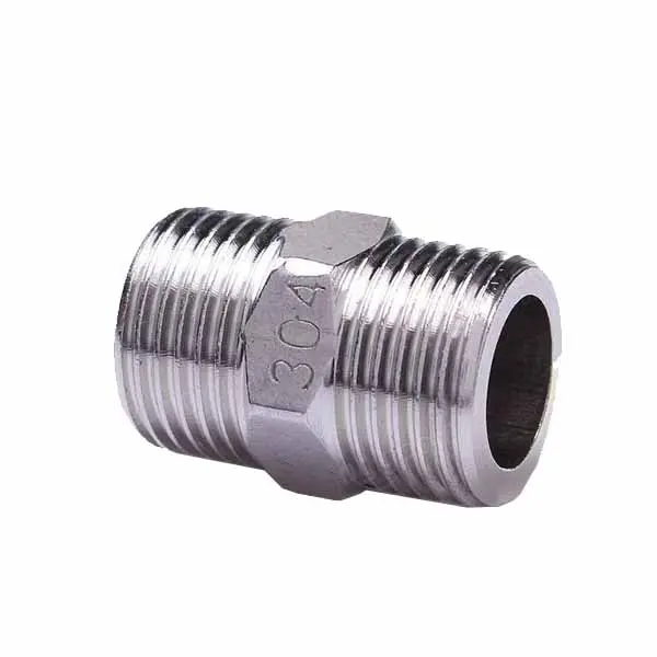 hai đầu ren inox