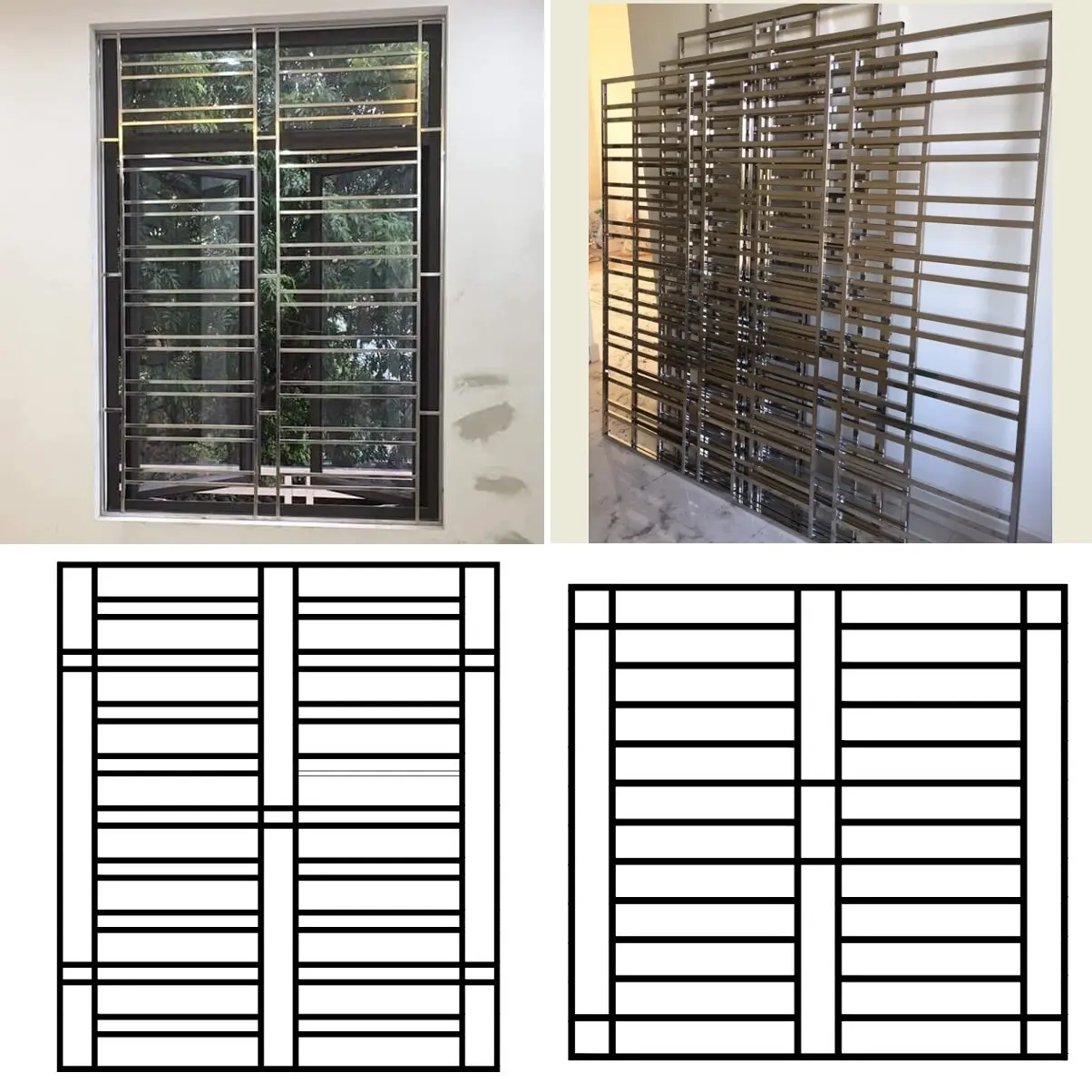 hàn inox khung cửa sổ