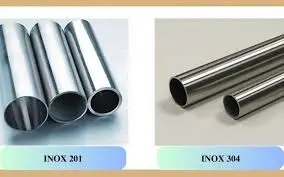 inox 201 và 304 loại nào tốt hơn