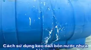 keo dán bồn nước inox bị rỉ nước