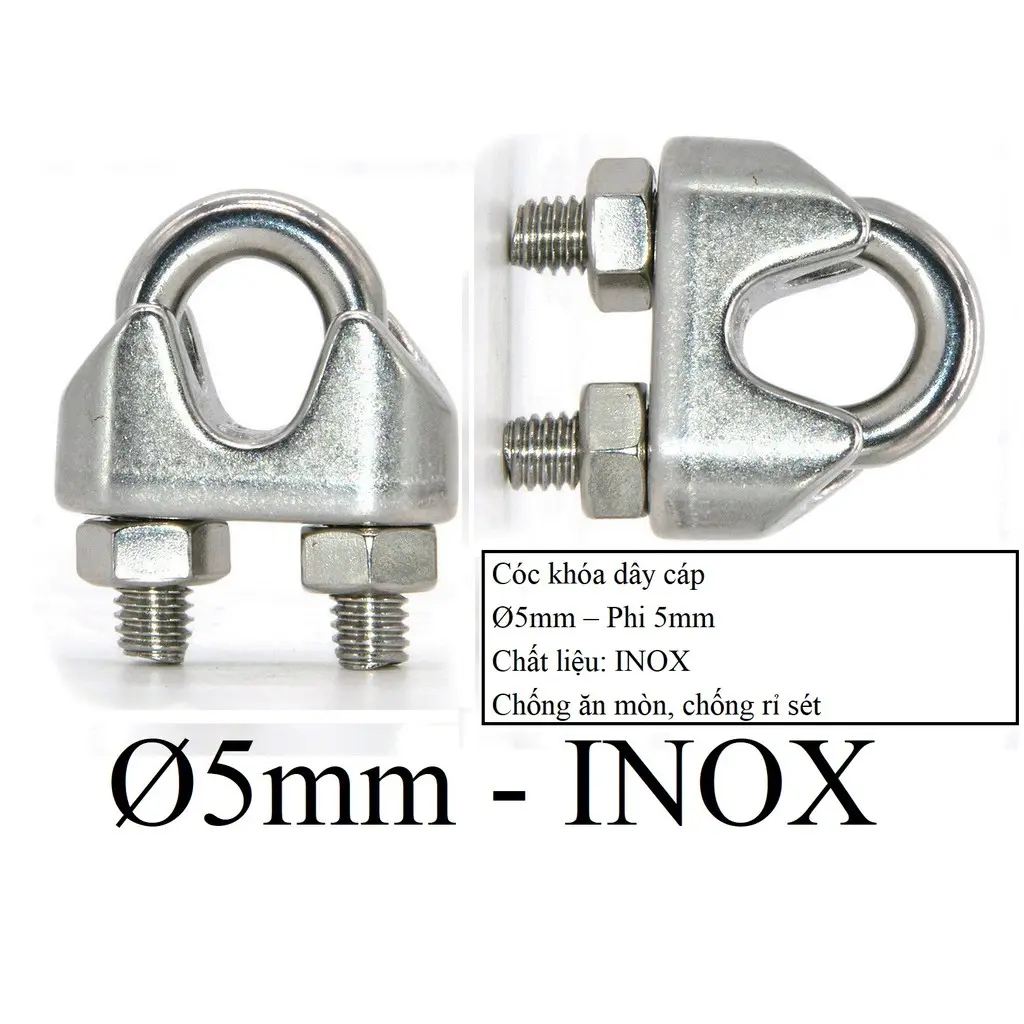 khóa cáp inox 1