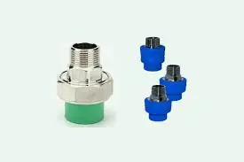 khớp nối sống ppr ren ngoài inox rắc co 1