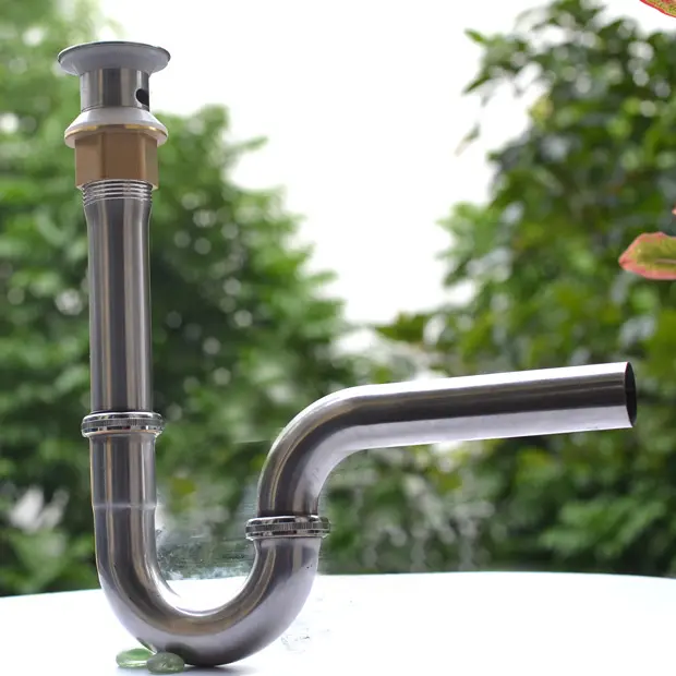ống xả lavabo inox 
