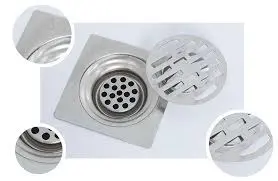 phễu chống hôi inox 304
