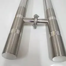 tay nắm cửa inox tròn 1