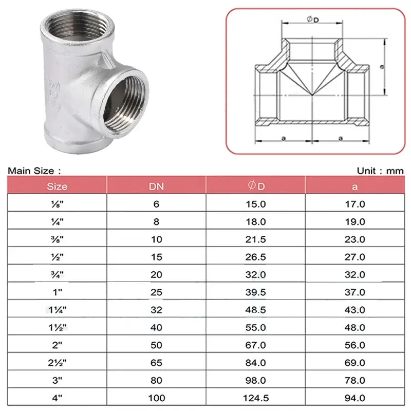 tê ren trong inox 1