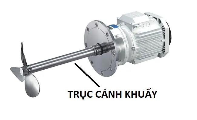 trục khuấy inox